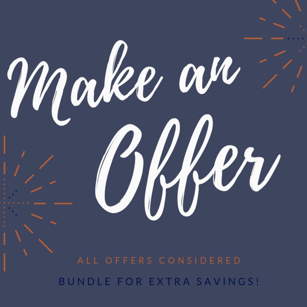 I’m open to offers!